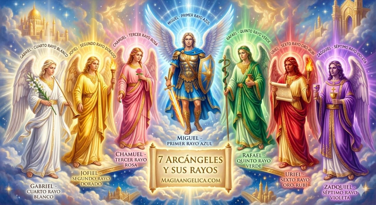 Ritual para Recibir a los 7 Arcangeles de Dios