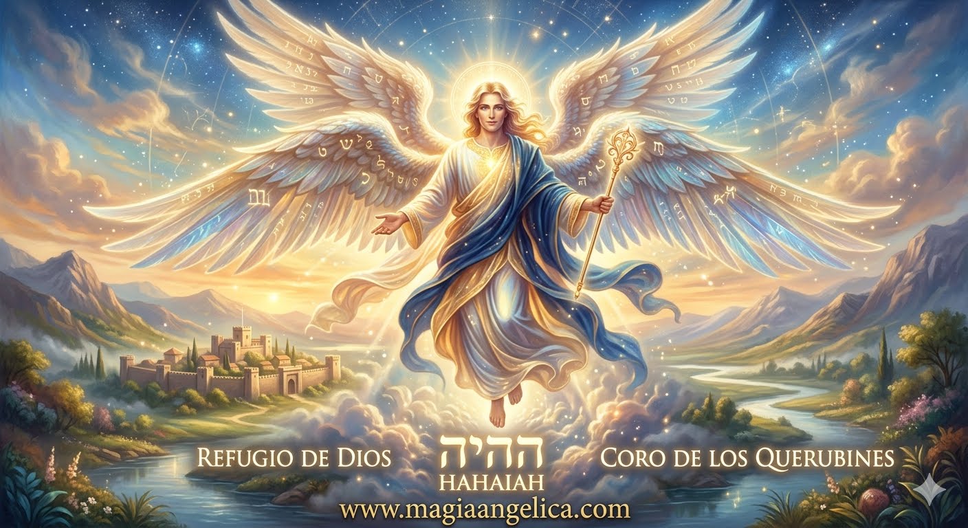 Hahaiah el angel que rige  del 17 al 21 de Mayo