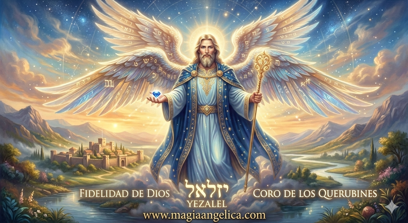 Yezalel angel que rige del 22 al 26 de Mayo.