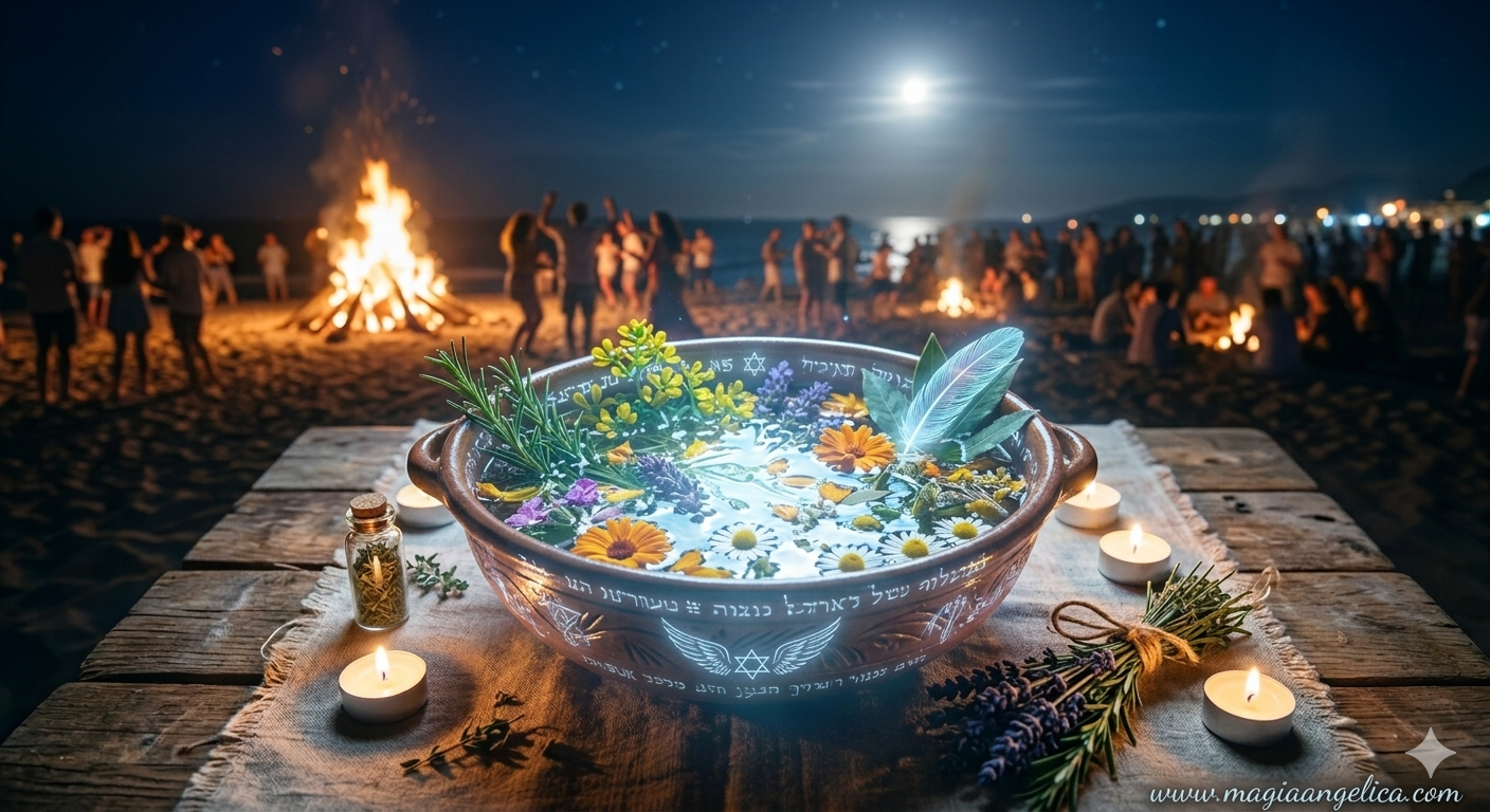 Recetas de Aguas bendecidas la Noche de San Juan, para Limpieza, proteccion, amor, salud, exito, etc